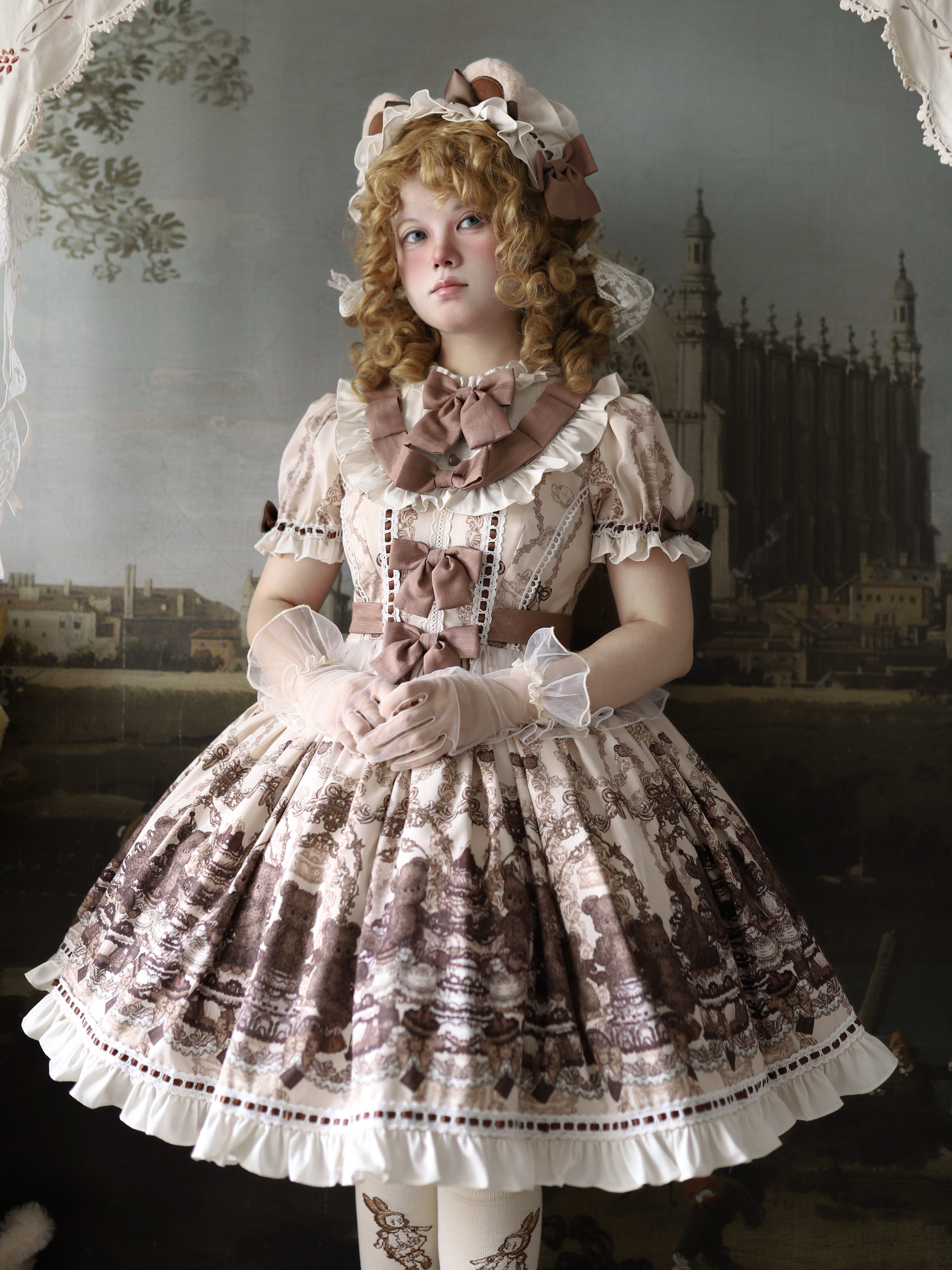 【全款】玩偶之诗原创lolita洛丽塔op连衣裙古早感doll感日常洋装,淘宝优惠券,粉丝福利购,淘宝优惠卷