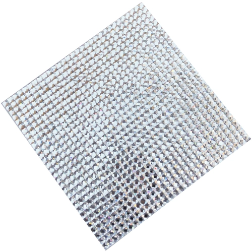 Серебряное зеркало флеш -дневное управление 13 Грустальная стеклянная мозаика