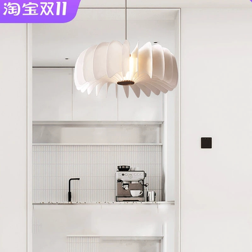 新款设计师奶油大客厅吊灯北欧餐厅样板房后现代卧室书房智能灯具 - 图2