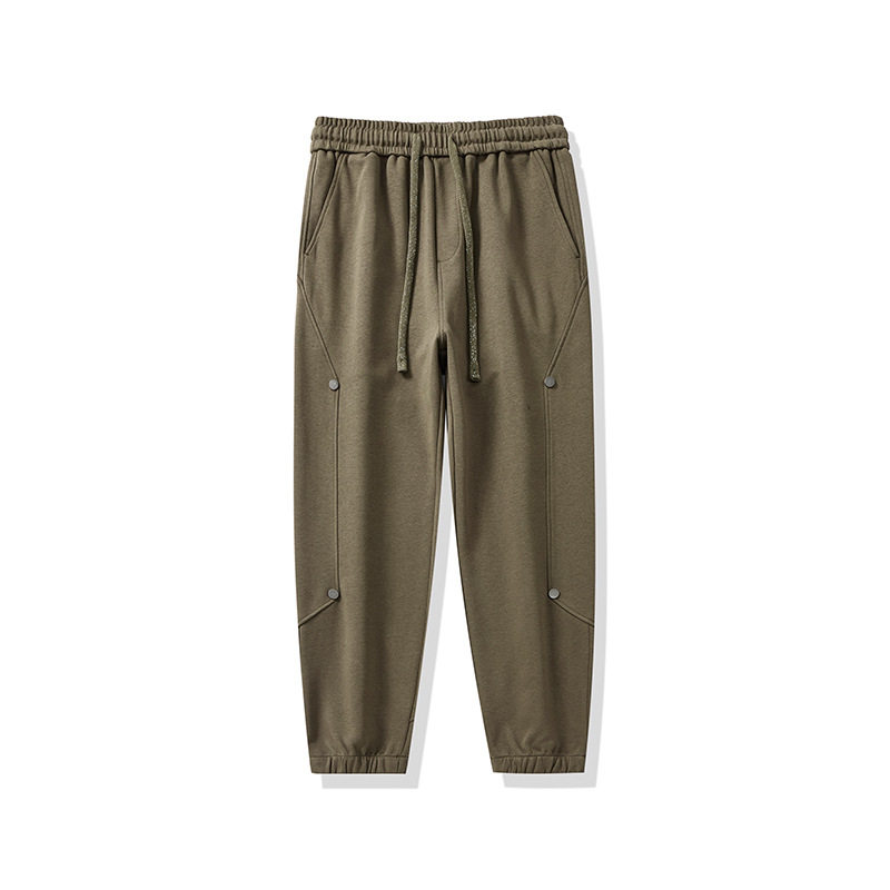 2025春秋宽松束脚卫裤男新款重磅休闲大码运动长裤,淘宝优惠券,粉丝福利购,淘宝优惠卷