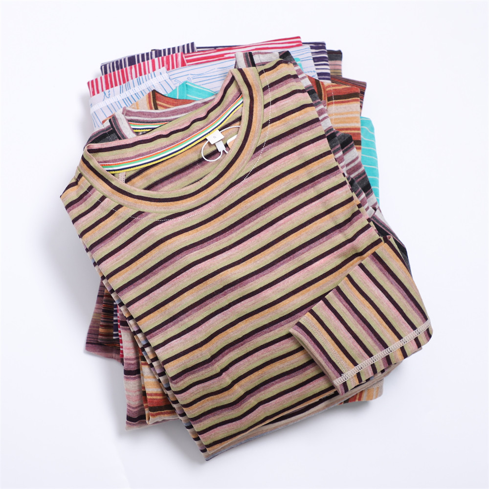 美利奴羊毛速干衣女户外条纹长袖t恤美丽诺徒步打底衫运动上衣H16,淘宝优惠券,粉丝福利购,淘宝优惠卷