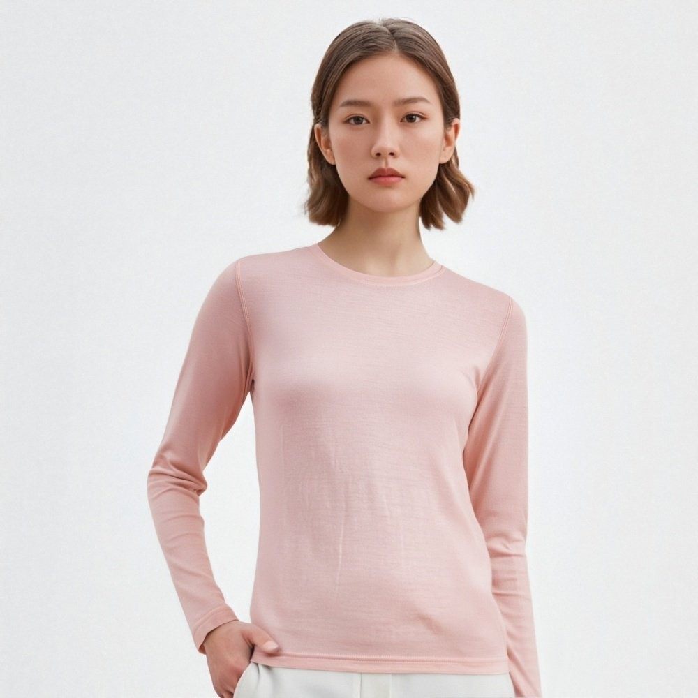 可夫特户外美利奴羊毛速干衣女长袖t恤登山保暖打底衫修身内衣H16,淘宝优惠券,粉丝福利购,淘宝优惠卷