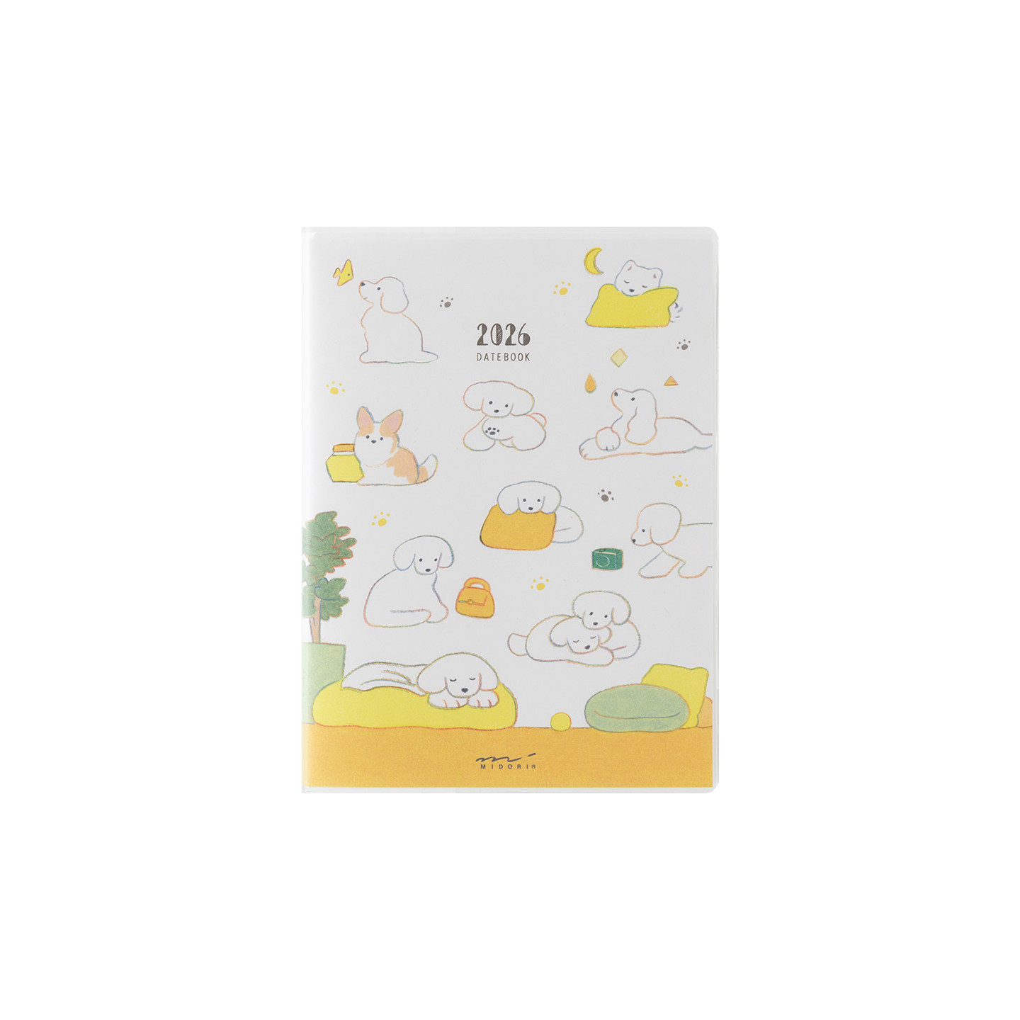 日本MIDORI口袋手帐2026年日程本weeks可爱插画OJISAN大叔手账本,淘宝优惠券,粉丝福利购,淘宝优惠卷