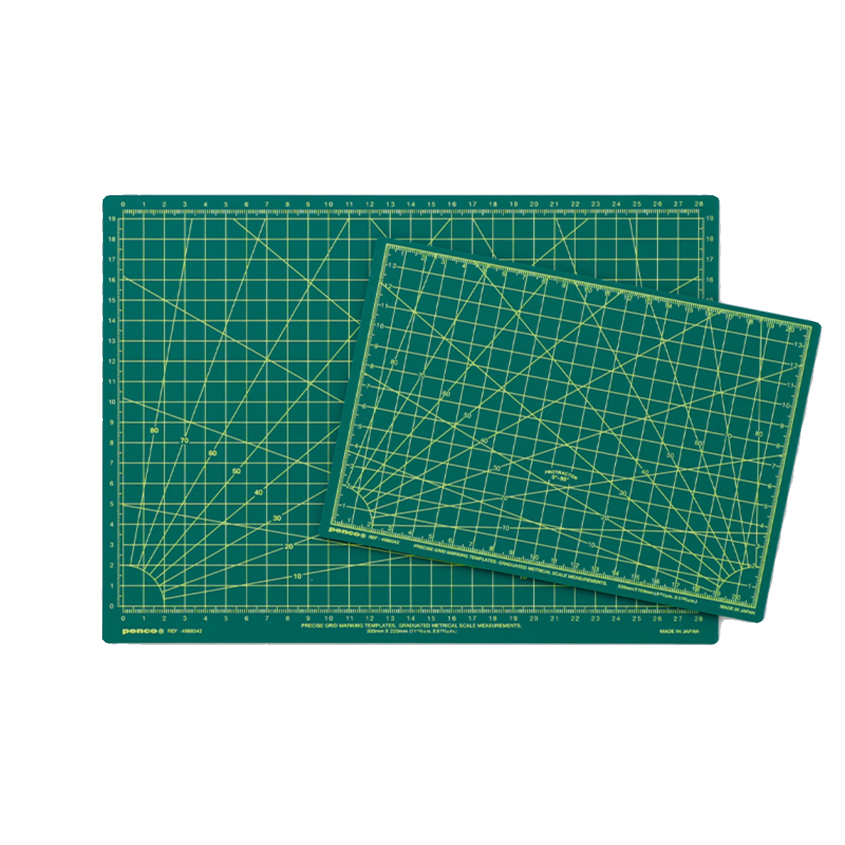 日本HIGHTIDE penco切割垫板手工桌面测量带刻度垫板美工雕刻垫板,淘宝优惠券,粉丝福利购,淘宝优惠卷