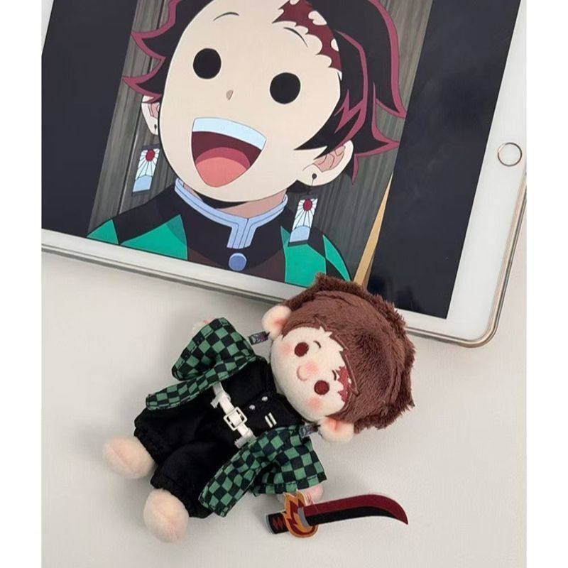 鬼灭之刃捶捶体14cm包挂棉花娃娃毛绒公仔玩偶送女生可换装,淘宝优惠券,粉丝福利购,淘宝优惠卷