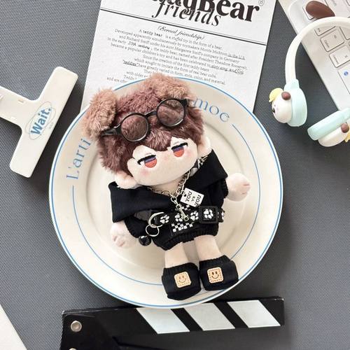 捶捶体15cm棉花娃娃书包挂件布偶娃衣站姿10CM正常体公仔换装娃衣 - 图1