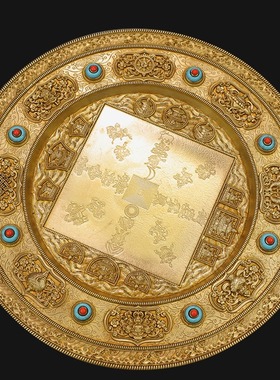 慧宝37供修法曼扎盘Ａ款藏传密宗