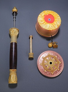 手摇转轮藏式民族风用品