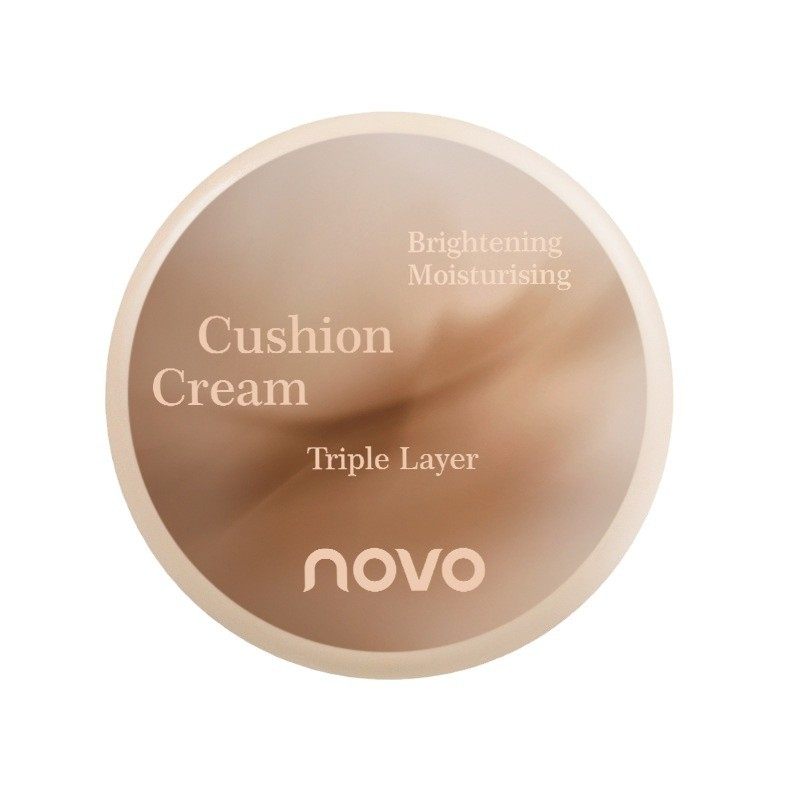 novo三层气垫霜遮瑕不卡粉蜜粉三合一控油持久保湿防水汗不易脱妆,淘宝优惠券,粉丝福利购,淘宝优惠卷