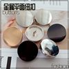 Metal mirror buttons for women's coat buttons for suit cuffs shirt buttons round flat wool trench coat buttons free shipping
