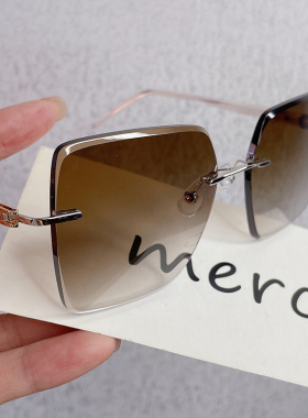 芊镜防紫外线高级感近视墨镜