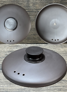 适用苏泊尔电炖锅DG30YC872紫砂土陶内胆锅盖盖子炖锅配件 3L4L5L