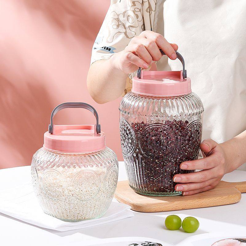 玻璃泡菜罐密封泡菜坛子腌制鸡蛋鸭蛋咸菜泡酒瓶食品级小泡菜罐子,淘宝优惠券,粉丝福利购,淘宝优惠卷