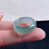 New product in September Hongyu Jadeite Ice Waxy Seed Underwater Exquisite Finger Ring Authentic A Product Q90911