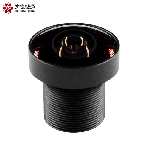 M12接口1.8mm广角167度5MP监控摄像镜头工业模组镜头视觉光圈F2.7 - 图1