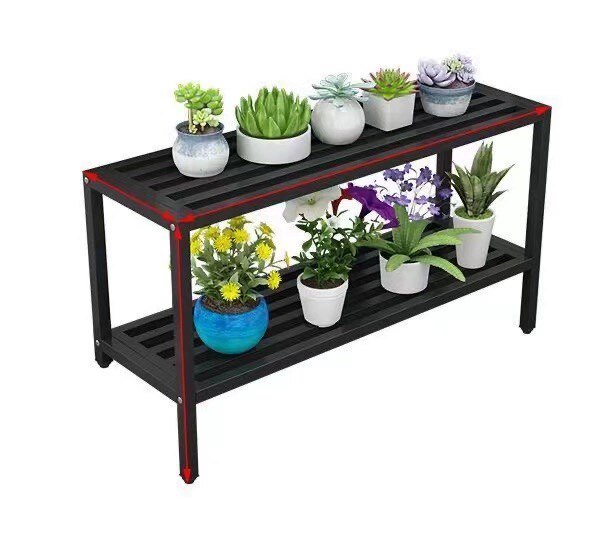 铁艺阳台台沿加宽花架高低腿落地双层花架单层花架窄窗台花架加宽,淘宝优惠券,粉丝福利购,淘宝优惠卷