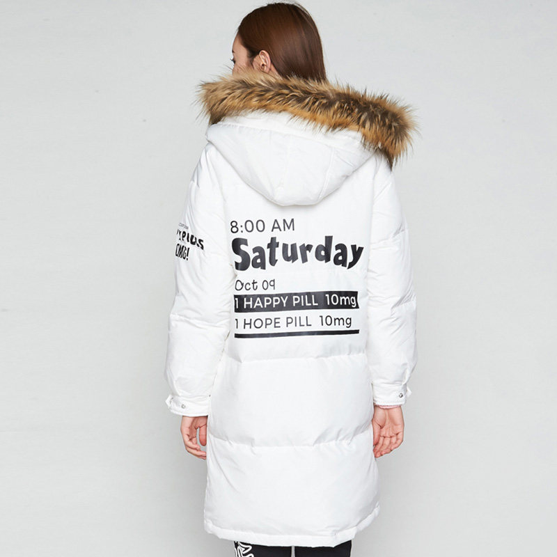 【断码m】艾格冬季女装百搭羽绒服 艾格银座羽绒服