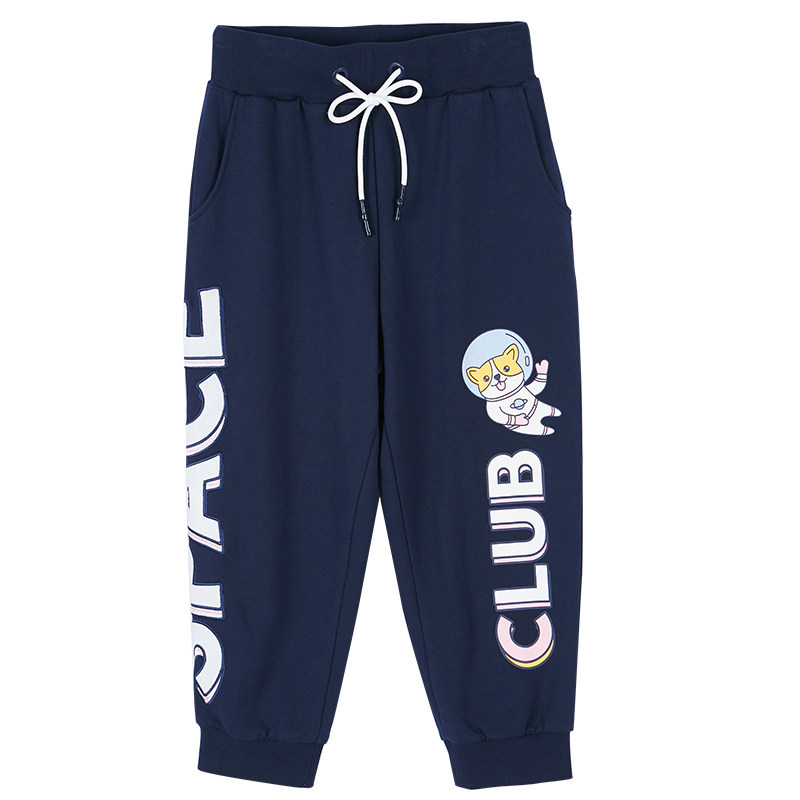 【断码s】艾格2019 z443九分裤 艾格银座休闲裤