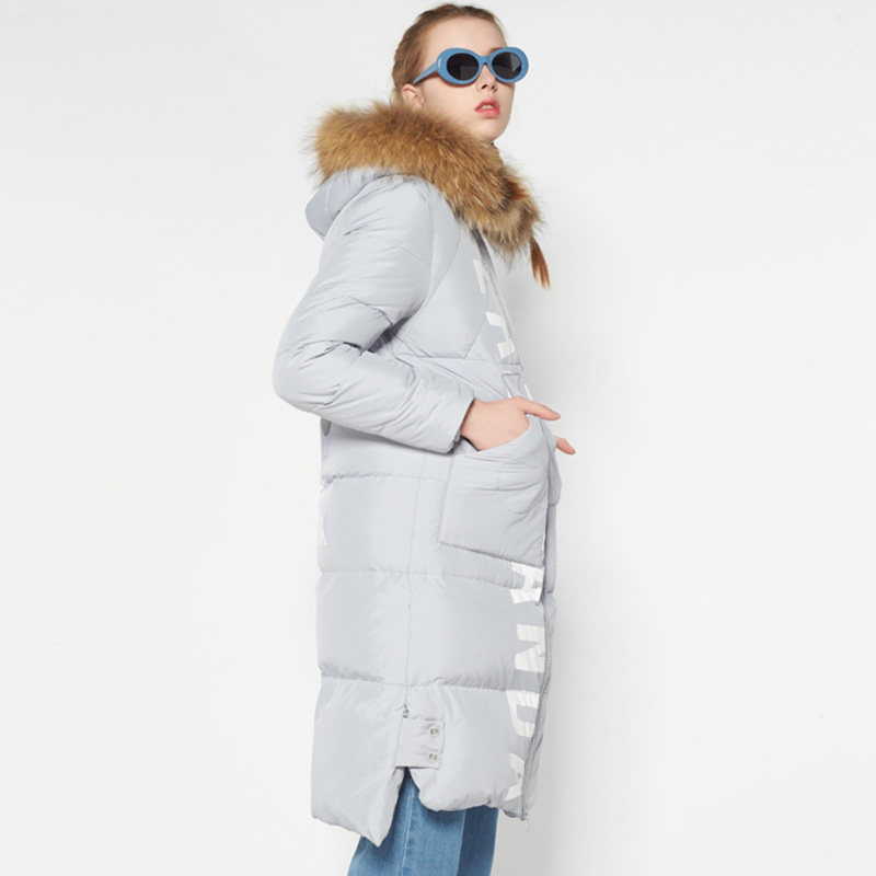 艾格新款冬季女装韩版加厚羽绒服 艾格银座羽绒服