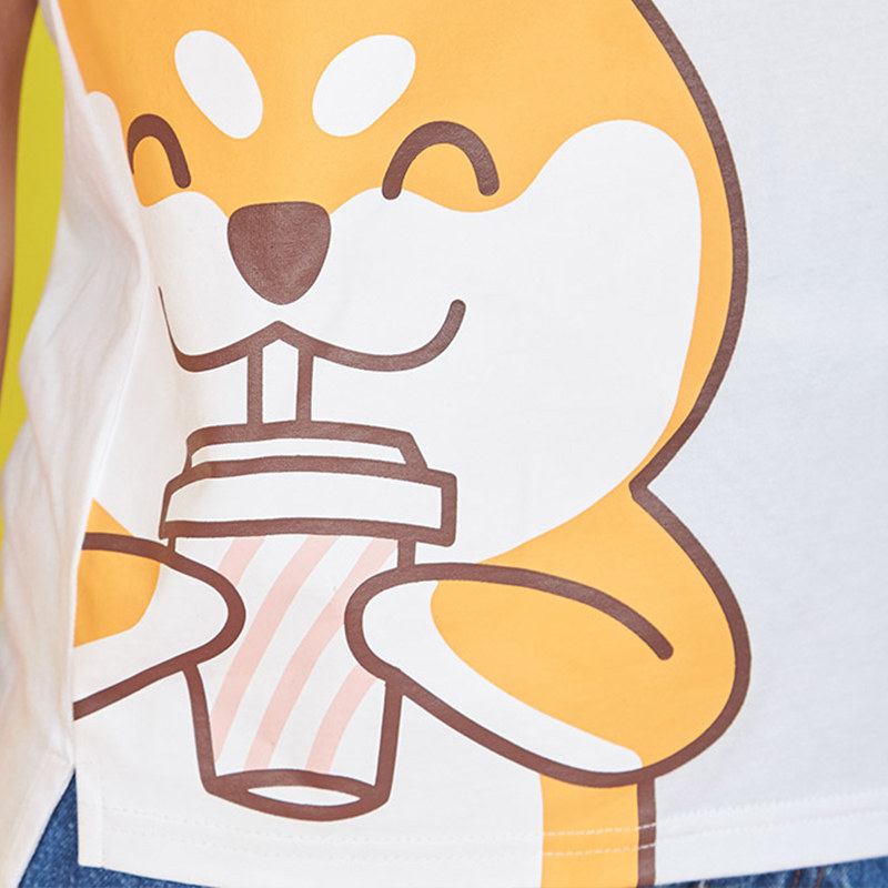 【断码s】艾格夏季女装时尚百搭t恤 艾格银座T恤