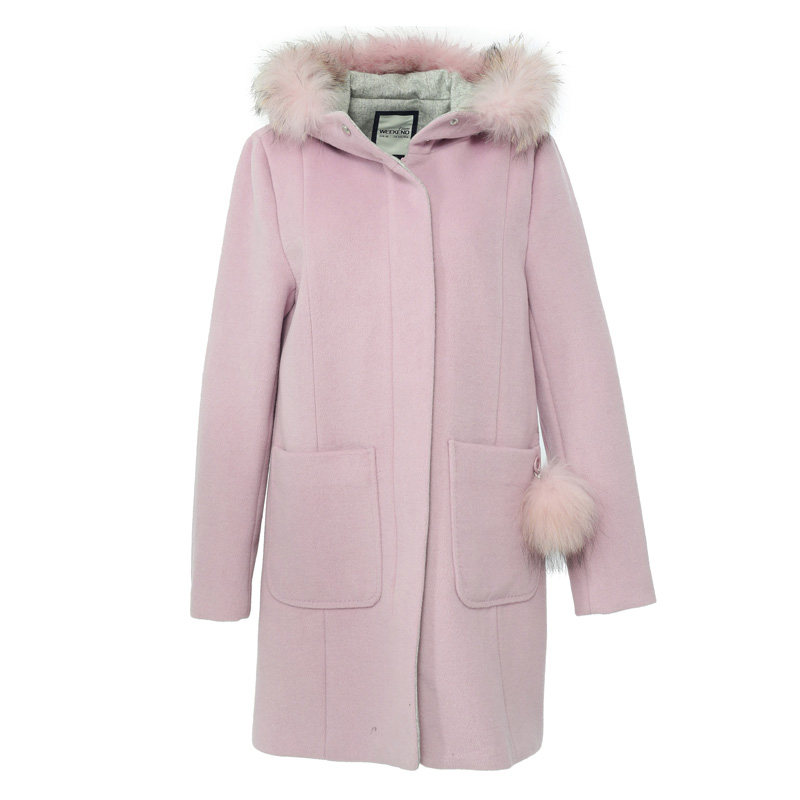 艾格秋季女装2019新款时尚修身潮流 艾格银座毛呢外套