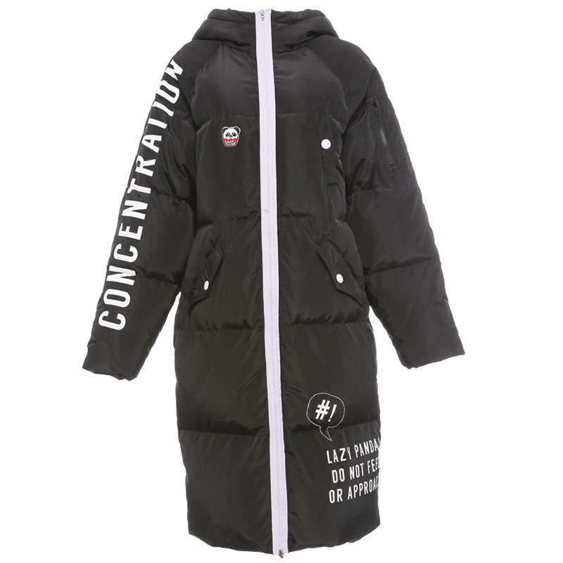 艾格冬季女装时尚百搭印花羽绒服 艾格银座羽绒服