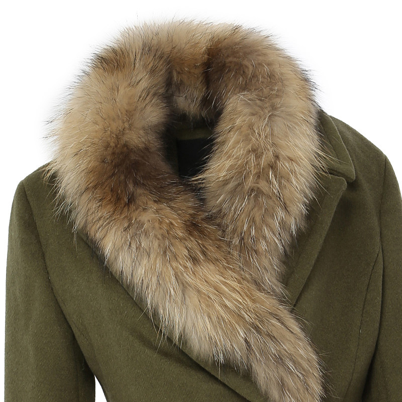 艾格官方旗舰店冬季新品毛呢大衣 艾格银座毛呢外套