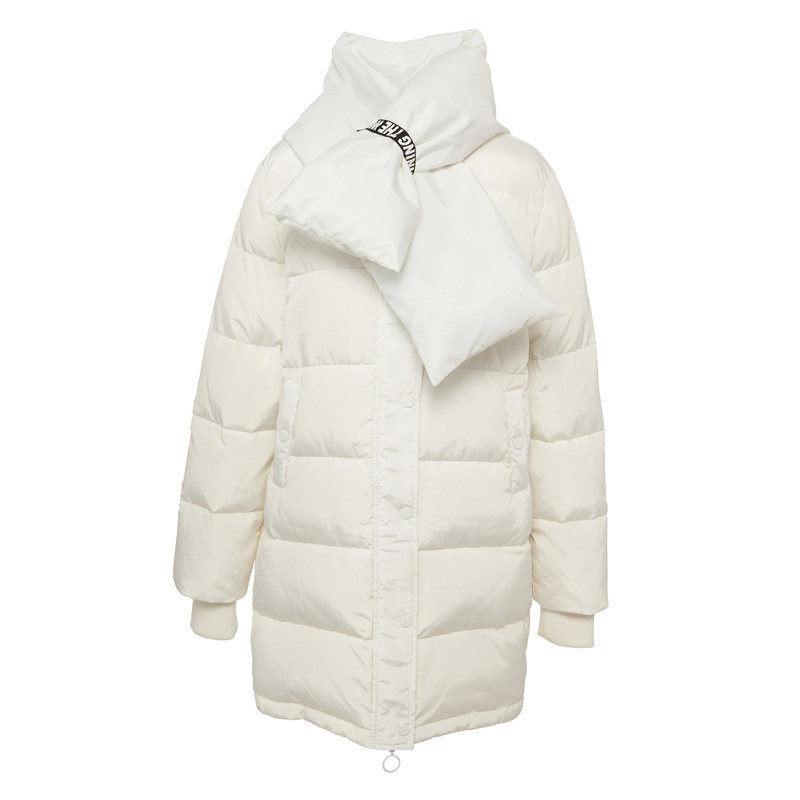 艾格冬季女装反季百搭个性羽绒服 艾格银座羽绒服