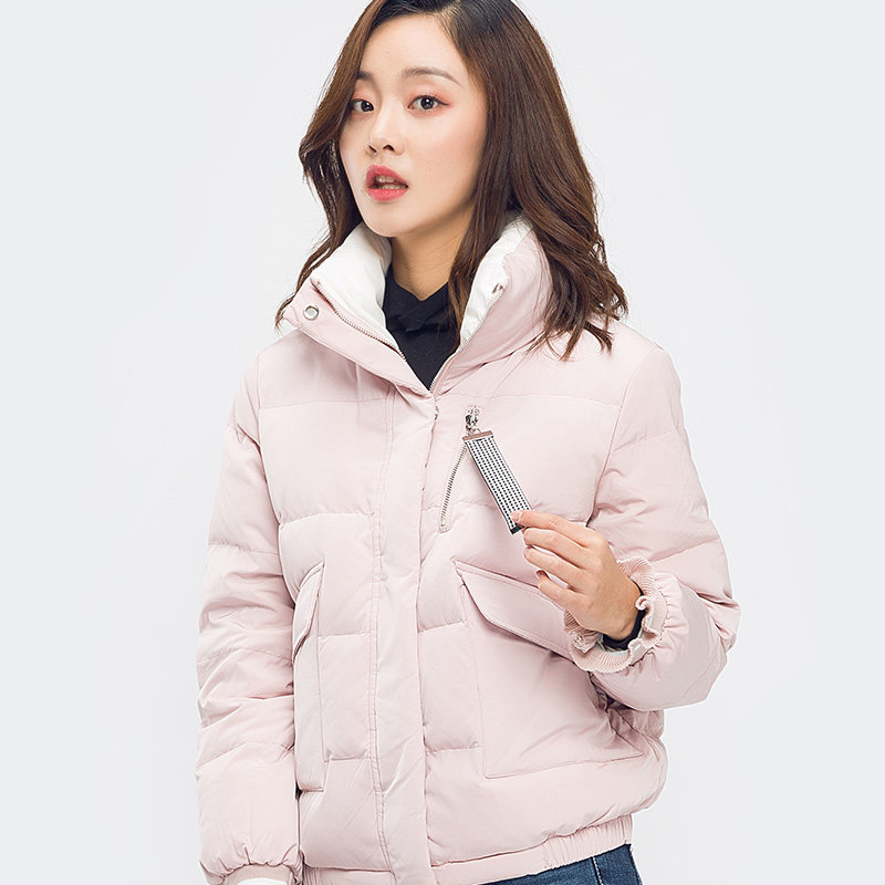 艾格2019冬季新品女装y409羽绒服 艾格银座羽绒服