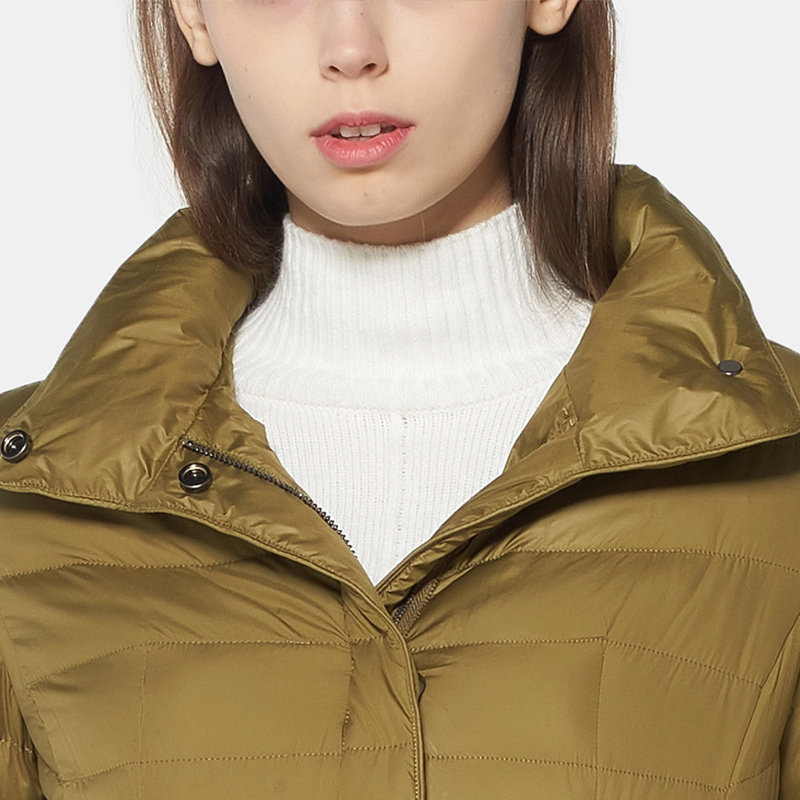 艾格2019新款冬季女装潮流羽绒服 艾格银座羽绒服