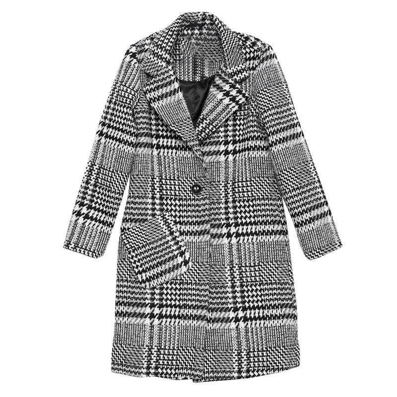 艾格秋季中长款休闲修身毛呢大衣 艾格银座毛呢外套