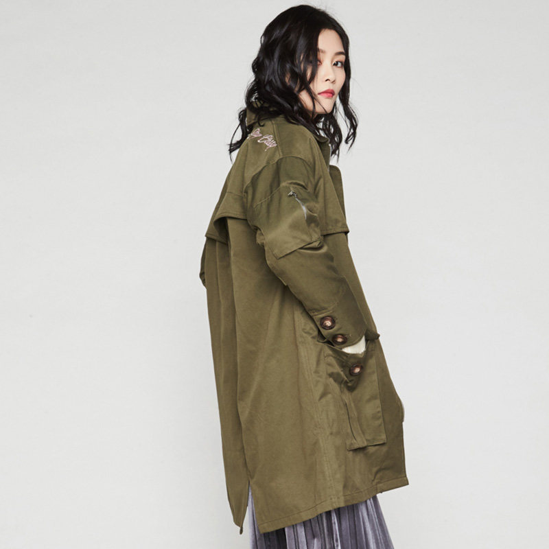 艾格秋冬季女装时尚官方旗舰店大衣 艾格银座毛呢外套