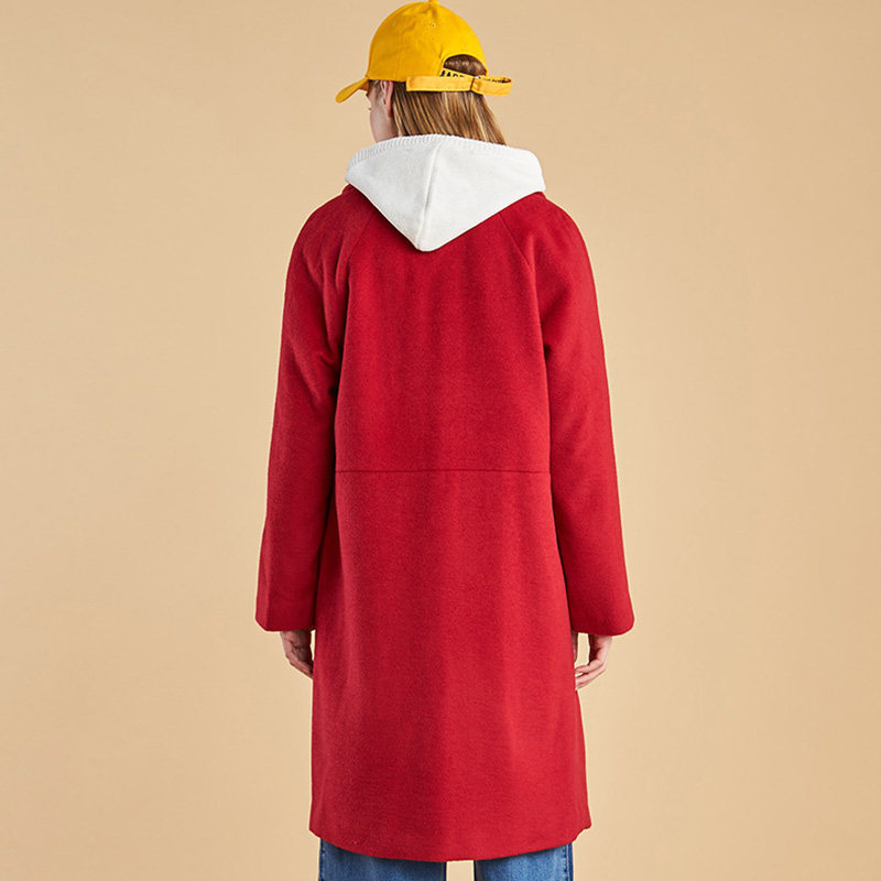  艾格银座毛呢外套