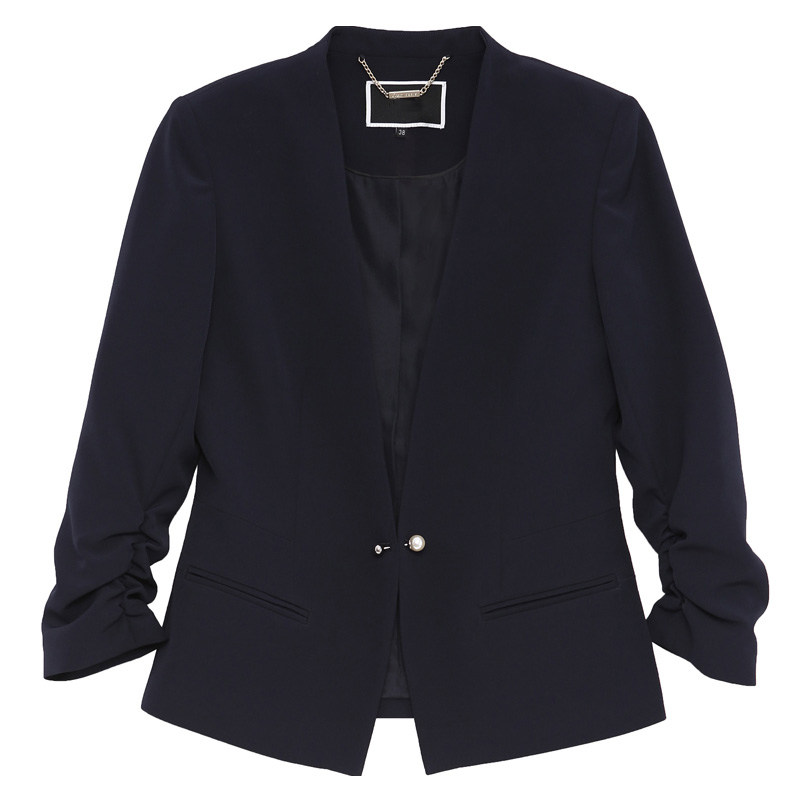 【断码xs/s】艾格官方旗舰店2020秋季 艾格银座短外套