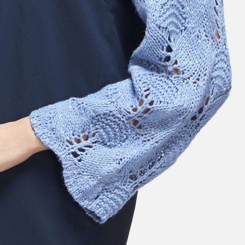 艾格2020春秋季女装时尚百搭针织衫 艾格银座毛针织衫