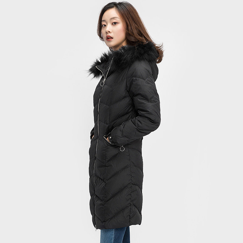 艾格冬装女装韩版潮流反季羽绒服 艾格银座羽绒服