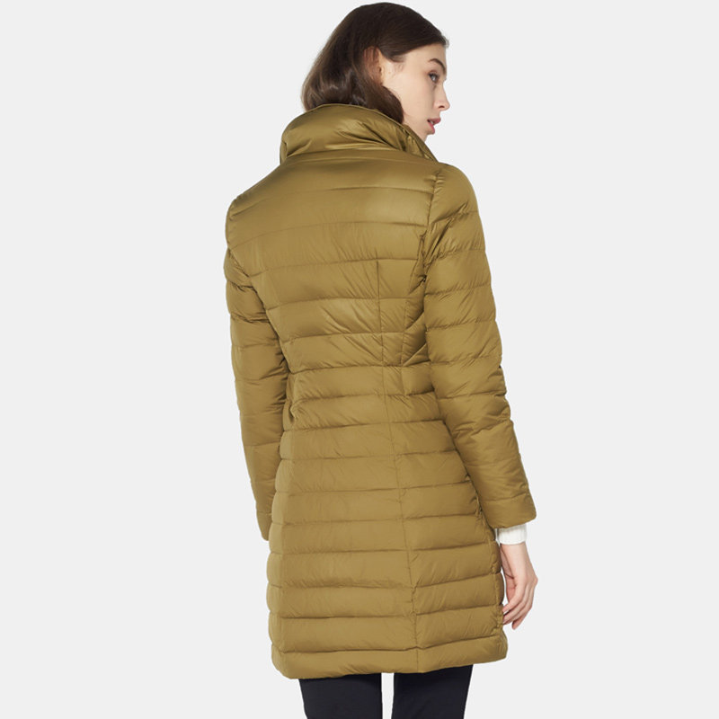 艾格2019新款冬季女装潮流羽绒服 艾格银座羽绒服
