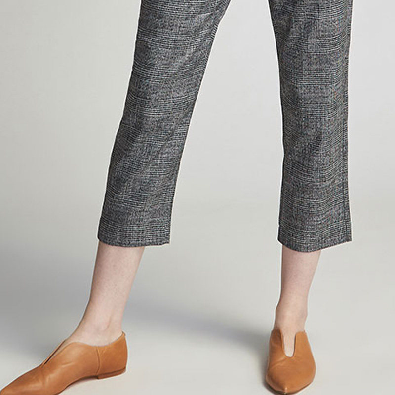 艾格官方旗舰店夏季女士七分裤 艾格银座休闲裤