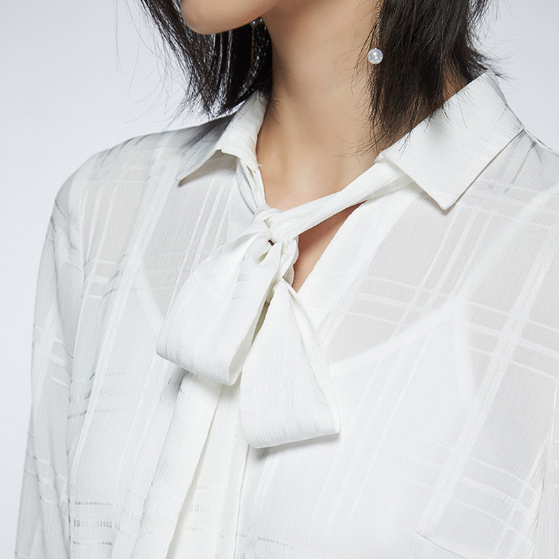 【断码m】艾格2019冬季新品连衣裙 艾格银座连衣裙