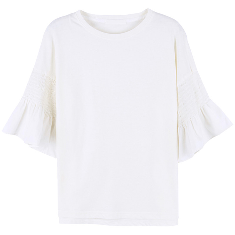 艾格夏季女装时尚百搭休闲针织衫 艾格银座毛针织衫