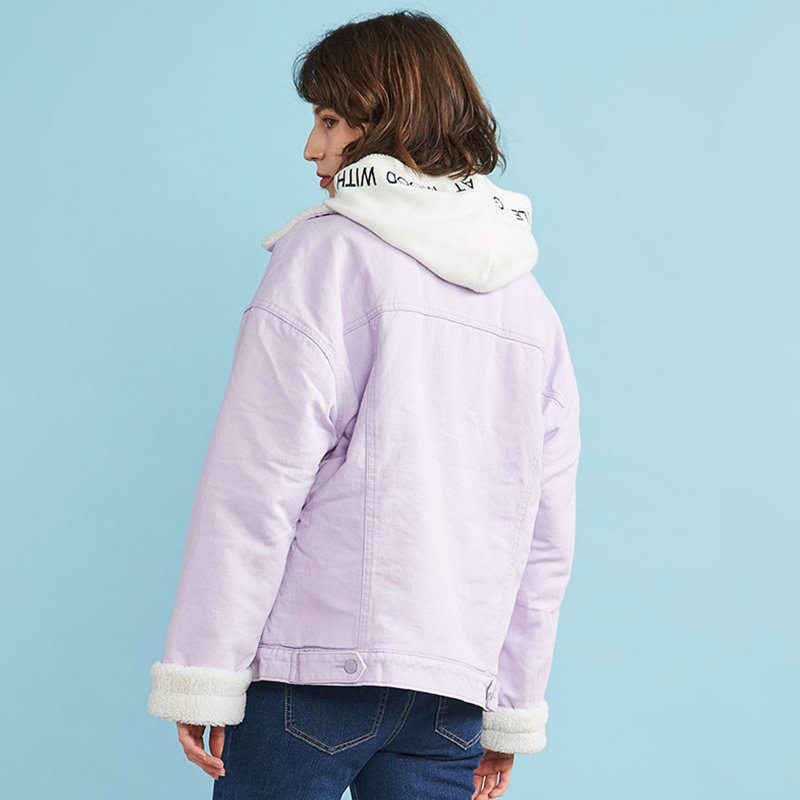 艾格冬季女装2019新款时尚百搭棉服 艾格银座棉衣/棉服