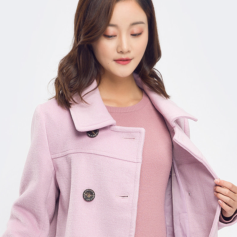  艾格银座毛呢外套