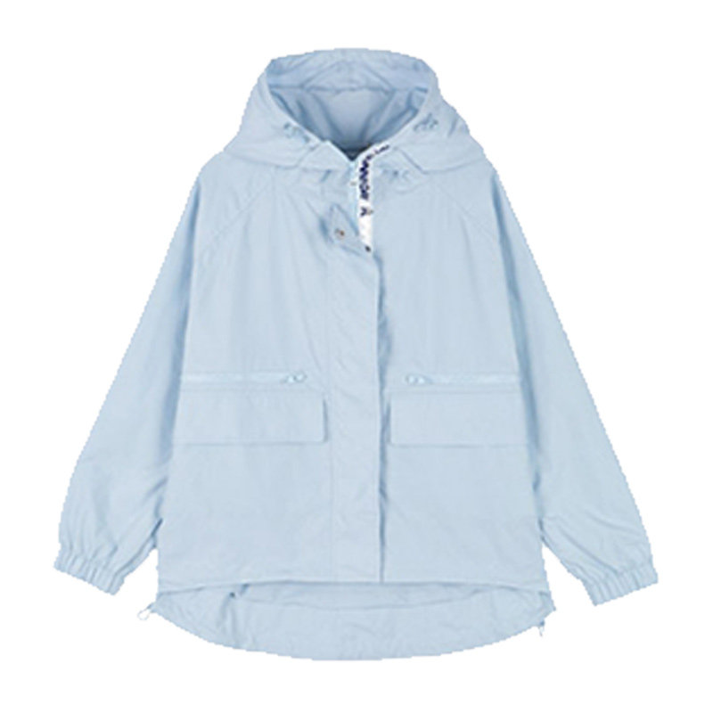 【断码l】艾格春秋季女装百搭拉链 艾格银座短外套