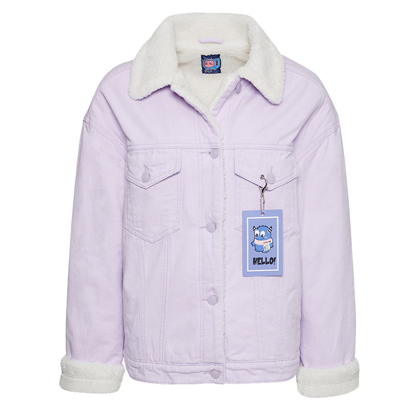 艾格冬季女装2019新款时尚百搭棉服 艾格银座棉衣/棉服