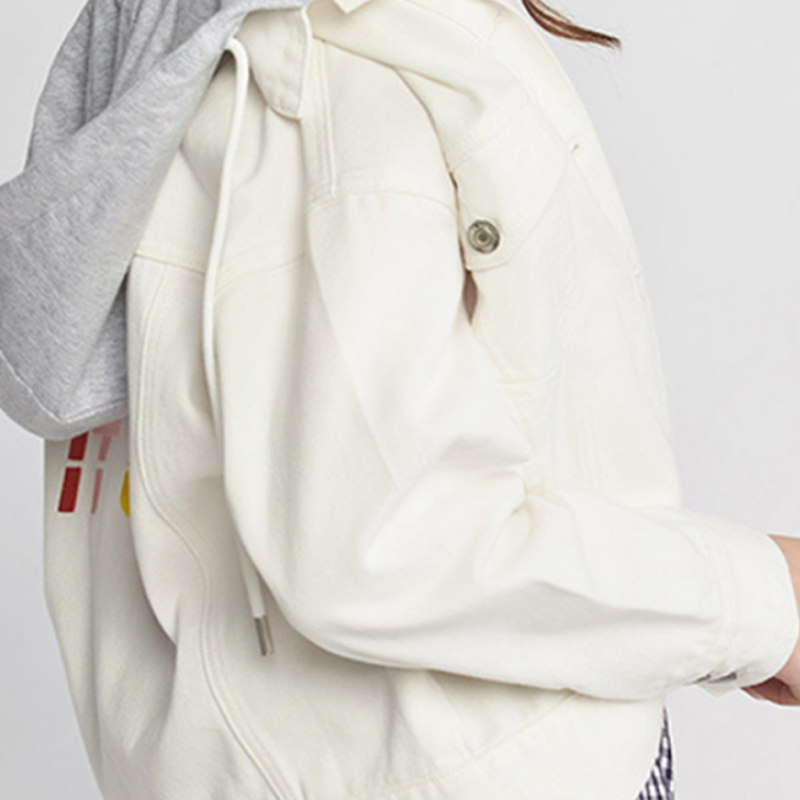 艾格官方旗舰店2020春季女装棉外套 艾格银座短外套