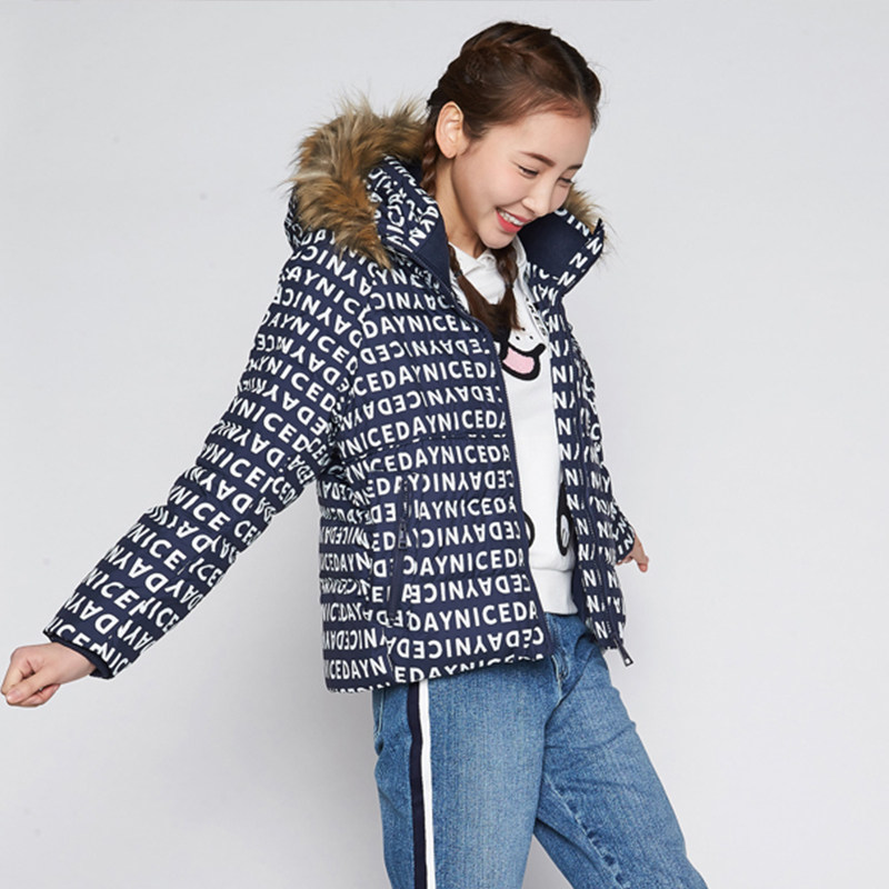 艾格冬不过时百搭加厚长袖羽绒服 艾格银座羽绒服