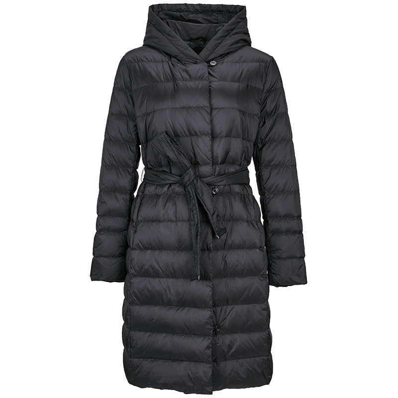 【断码s】艾格冬季女装个性羽绒服 艾格银座羽绒服