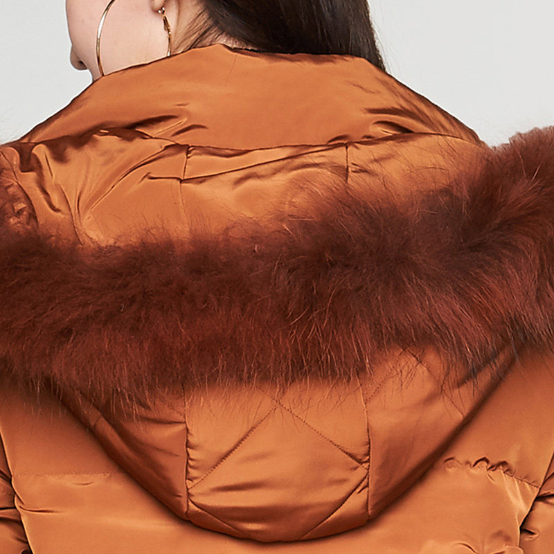 【断码l】艾格冬季女装加厚羽绒服 艾格银座羽绒服