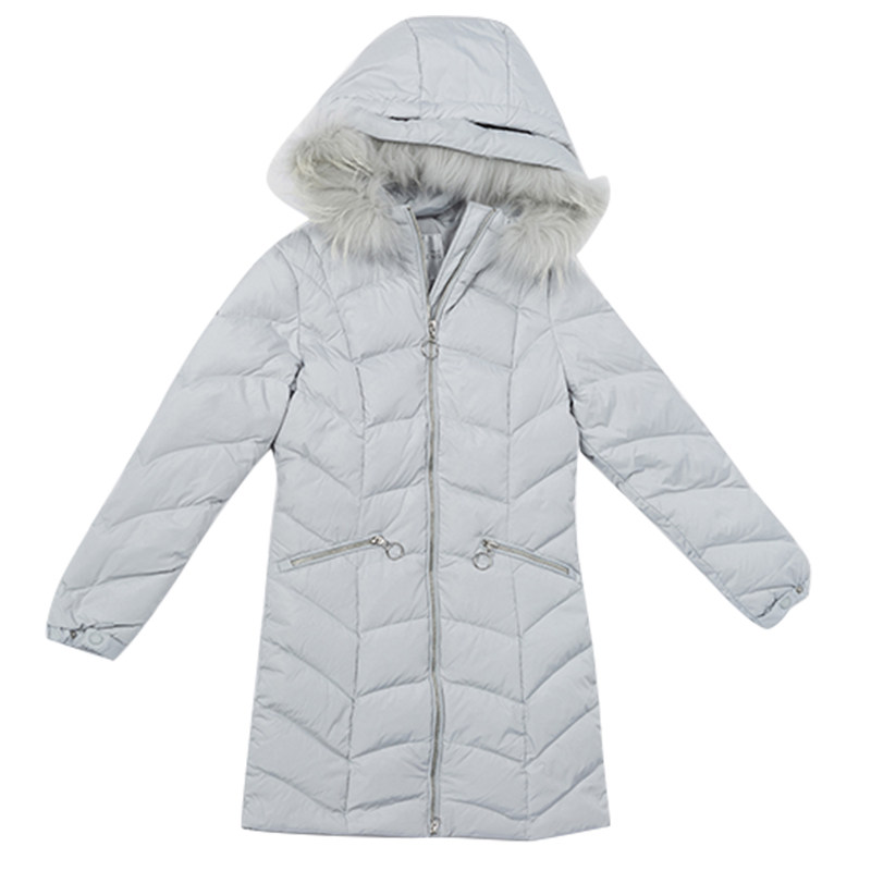 艾格冬装女装2019新款纯色羽绒服 艾格银座羽绒服