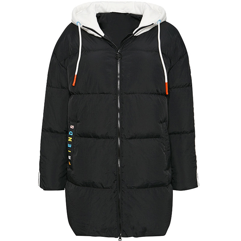 【断码m】艾格冬季新品女装保暖棉服 艾格银座棉衣/棉服